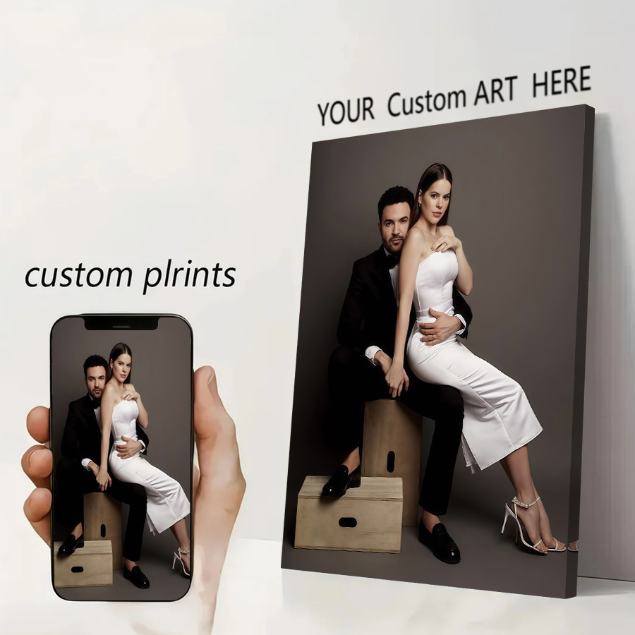 Home Decor Painting - Affiche sur toile personnalisée, affiche de