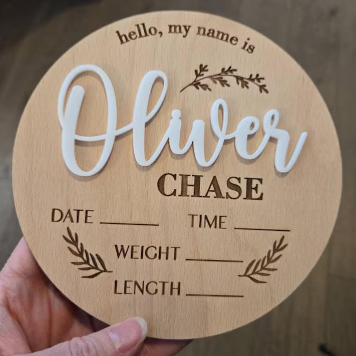 Home Decor Pinterest - 1 plaque personnalisée en bois pour