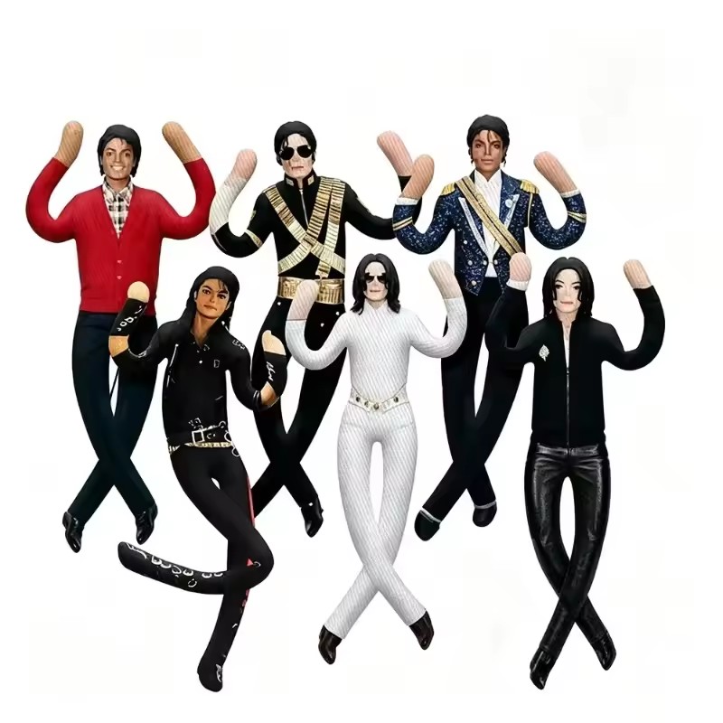 Home Decor Mod - Coussin en peluche Michael Jackson, figurine