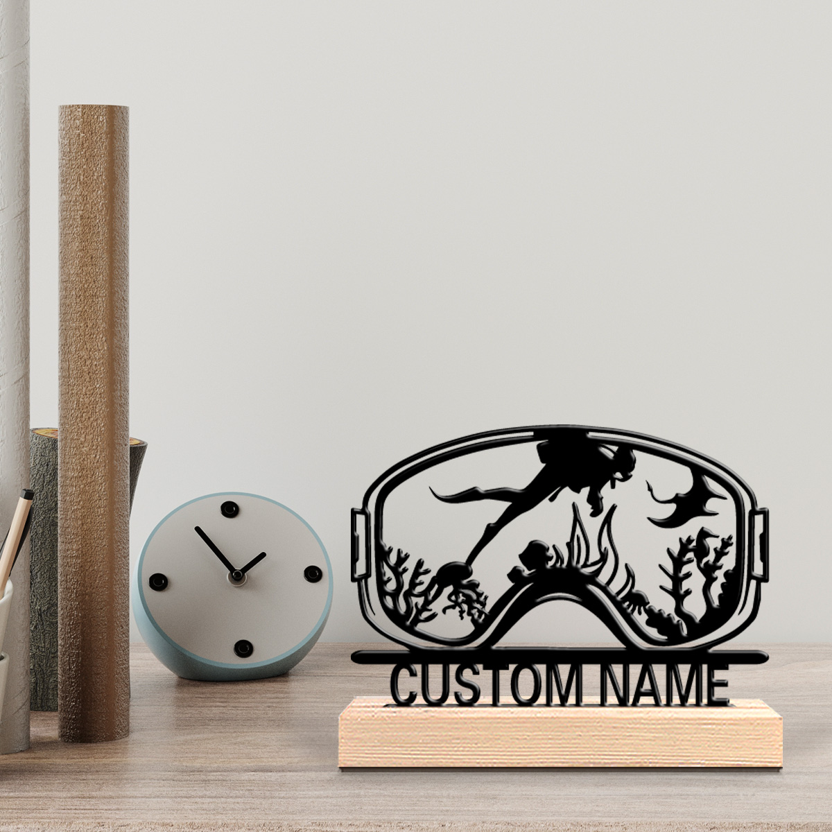 Home Decor Pinterest - Décoration murale personnalisée en bois sur