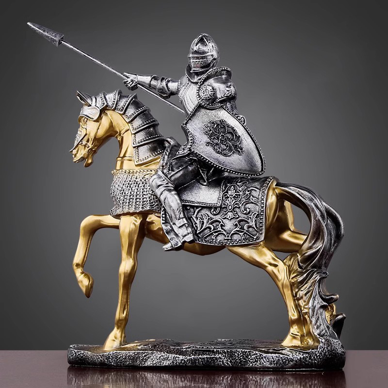 Home Decor Medieval - Décor à la maison Sculpture chevalier