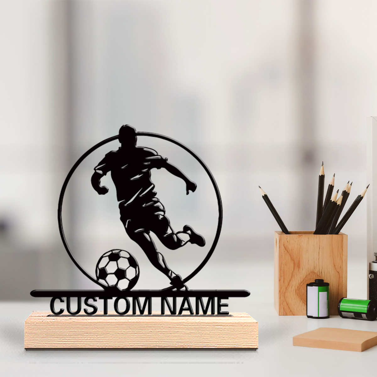 Home Decor Mod - Statue en métal personnalisée de joueur