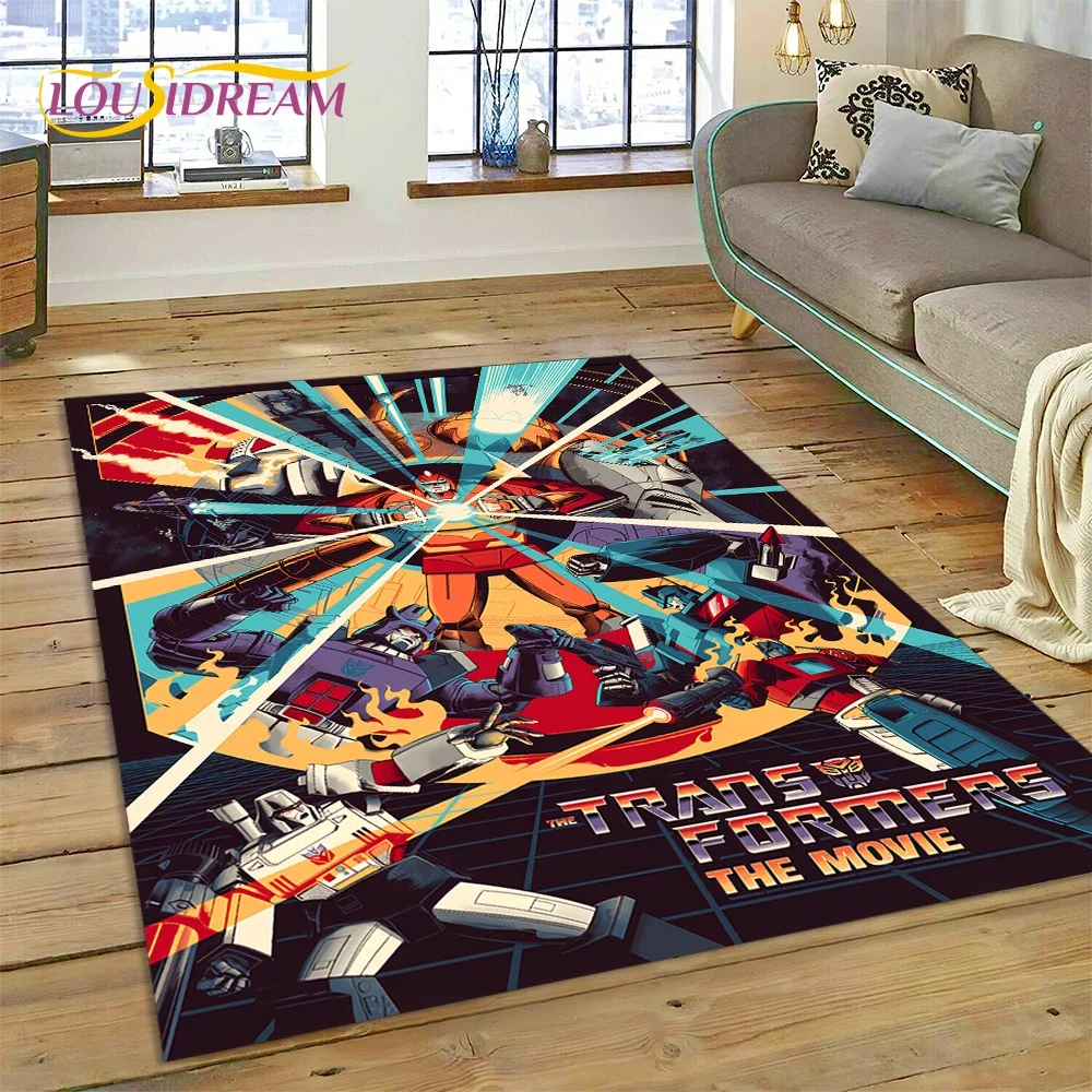 Home Decor Online Free - Tapis 3D Autobots Transformers de dessin