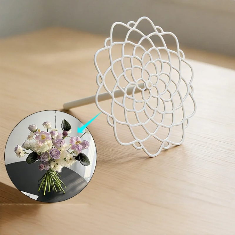 Home Decor Vase With Flowers - Support en spirale pour Ikebana, outil
