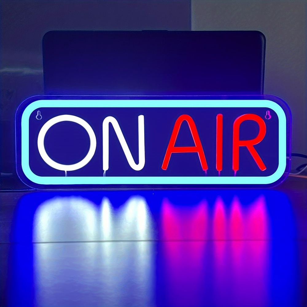 Neon Sign Led Custom - Enseignes au néon ON AIR-lumières au