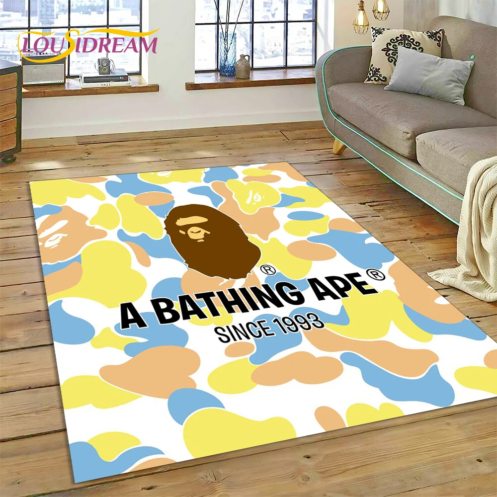 Tapis de sol 3D imprimé B-BAPE - Home Decor Games Online Free avis et prix