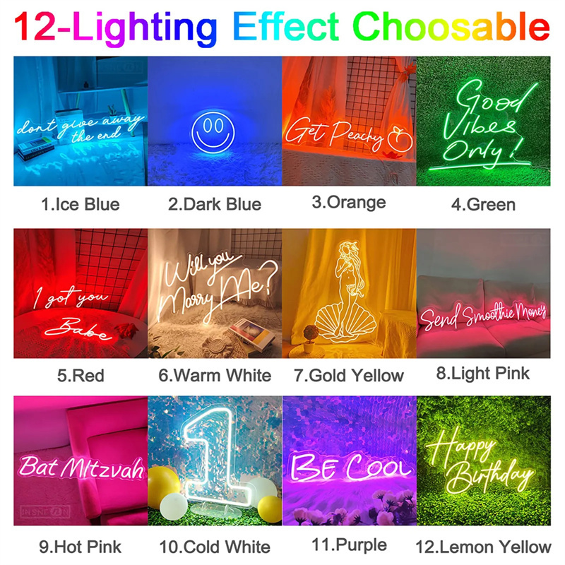 Enseigne néon personnalisée av - Neon Sign Led Custom avis et prix