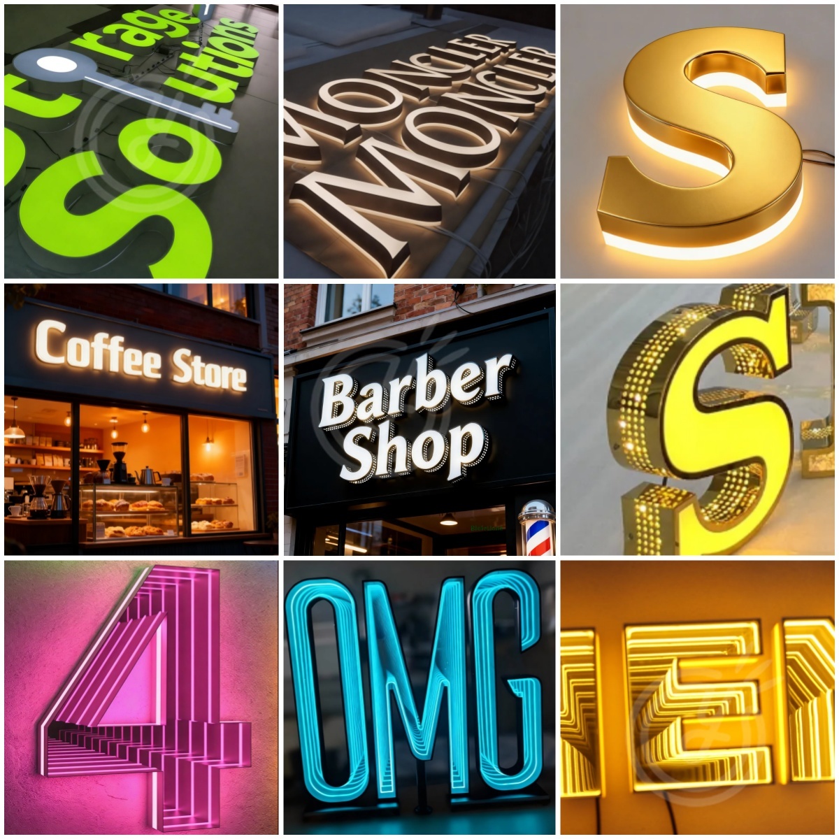 Enseignes en acrylique personn - Neon Sign Led Custom avis et prix