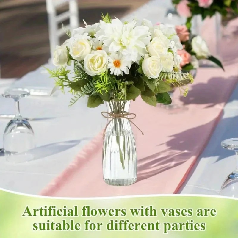 Ensemble de vases pour arrange - Home Decor Vase With Flowers avis et prix