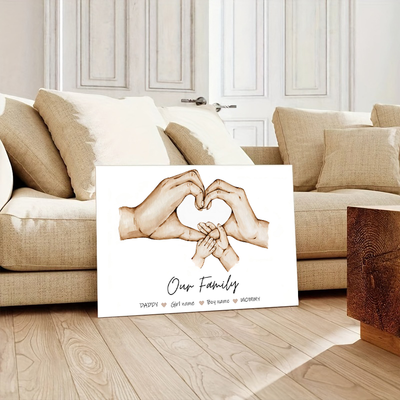 Affiche personnalisée à main d - Home Decor Minimal avis et prix