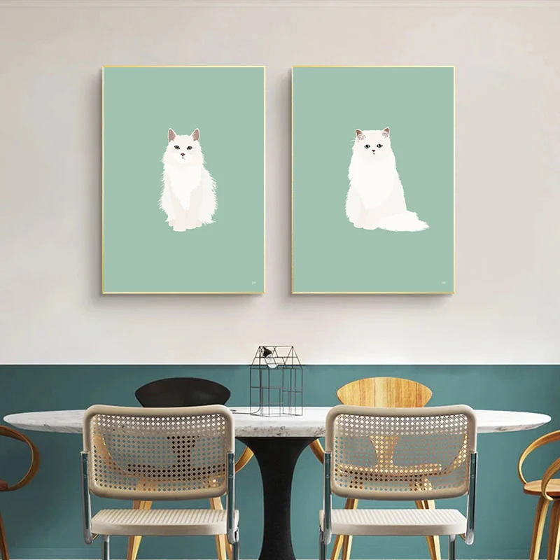 Affiches imprimées de chats si - Home Decor Minimal avis et prix
