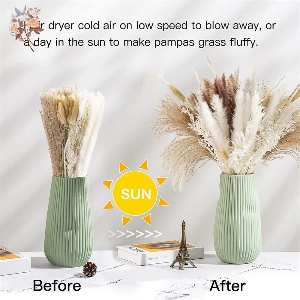 88 pièces de bouquet de fleurs - Pampas Grass Decor avis et prix