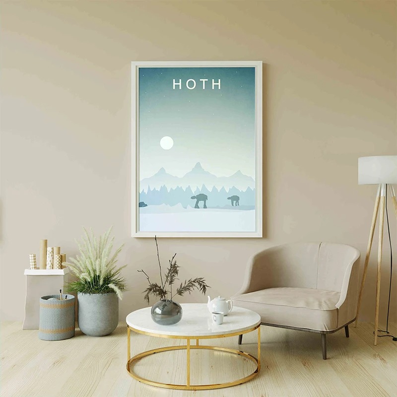 Peinture sur toile abstraite R - Home Decor Minimal avis et prix