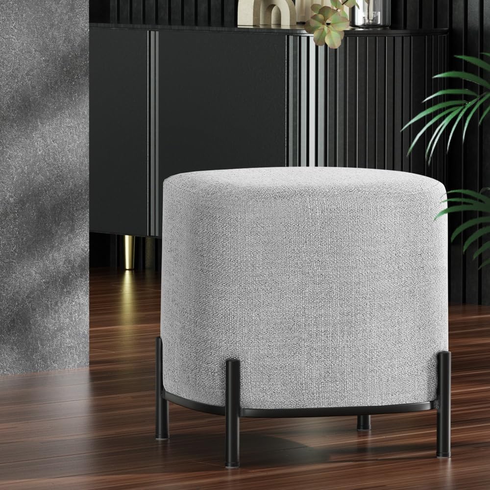 **/Ottoman, repose-pieds rond, - Home Decor Furniture avis et prix
