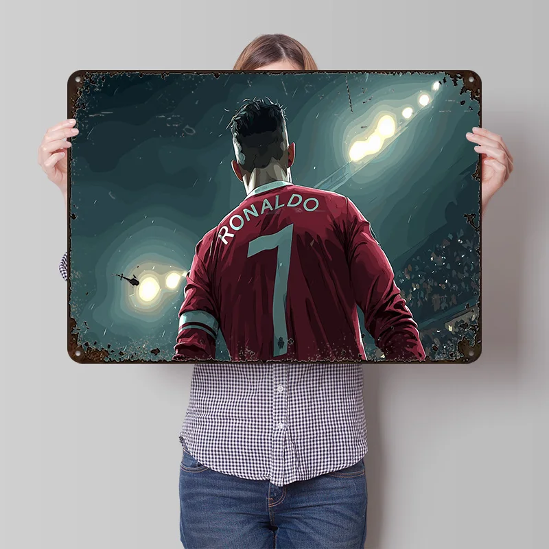 Affiche en métal 3D légèrement - Home Decor Vector avis et prix