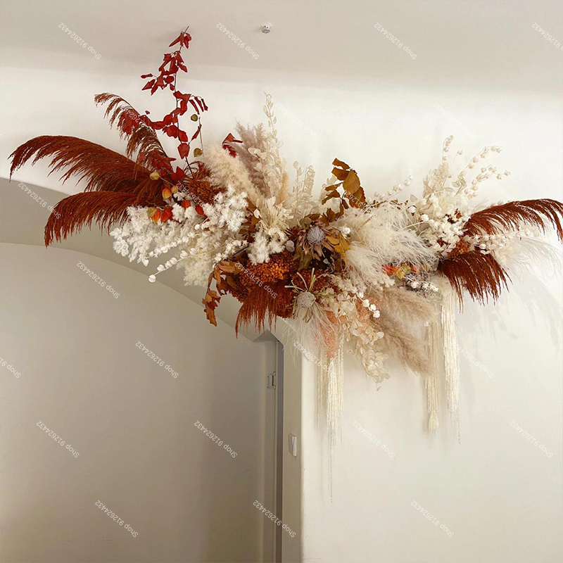Pampas herbe artificielle Rose - Pampas Grass Decor avis et prix