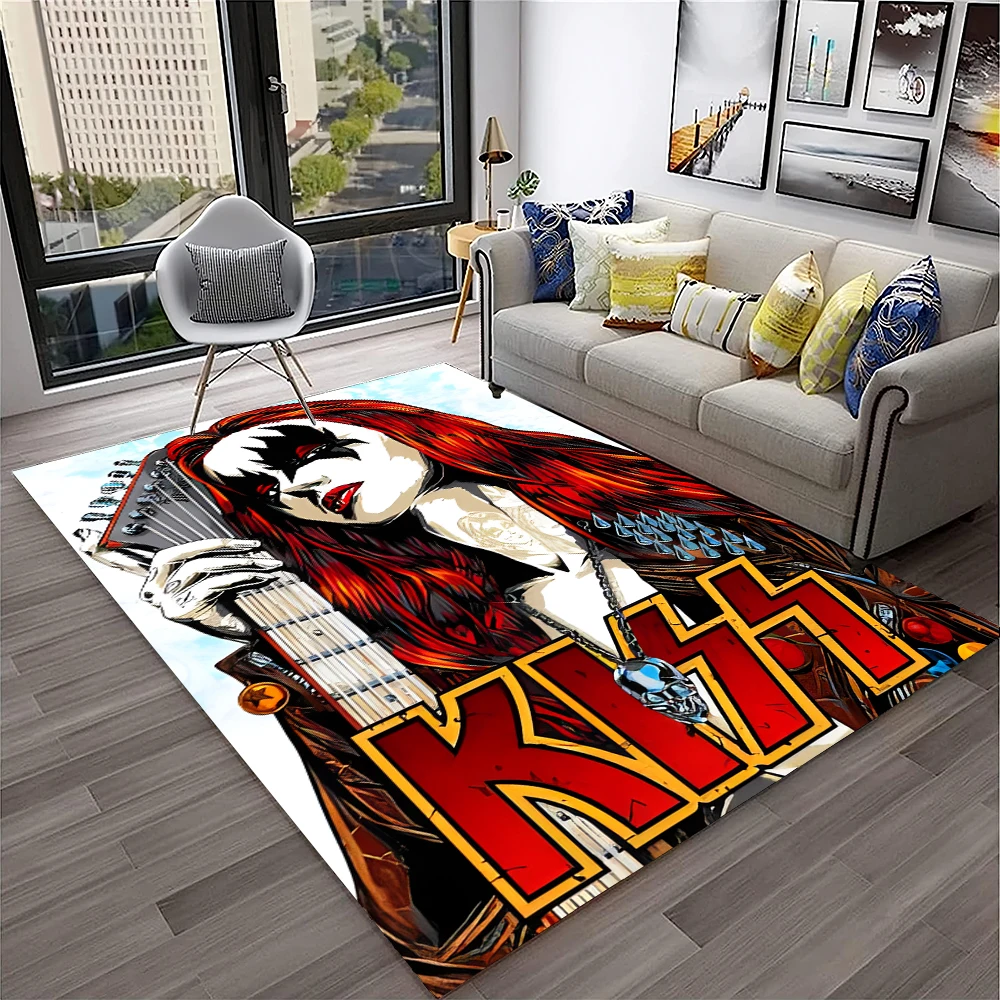 Tapis rétro KISS Rock Band pou - Home Decor Online Free avis et prix