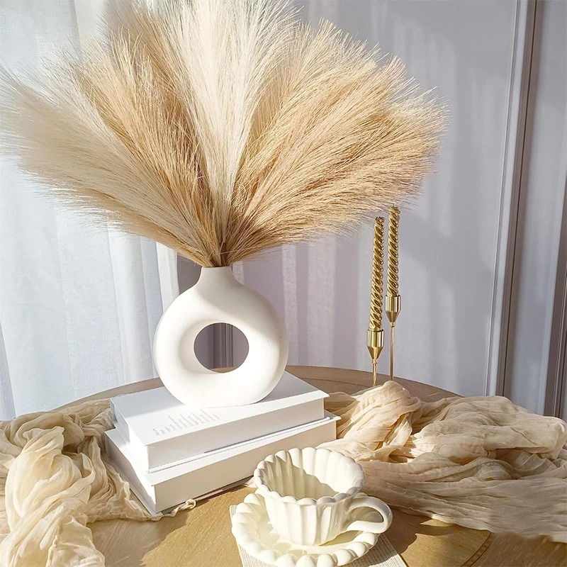5/10 pièces de 55 cm d'herbe d - Pampas Grass Decor avis et prix