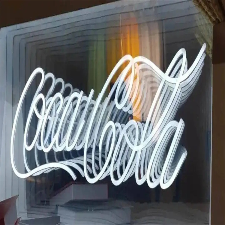 Enseigne néon LED miroir infin - Neon Sign Led Custom avis et prix