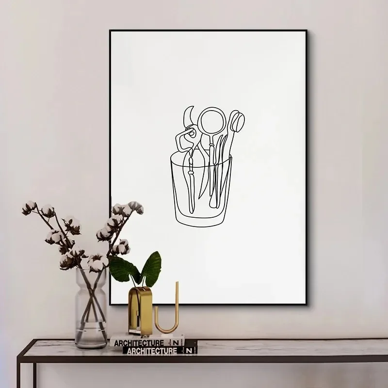 Peinture sur toile murale, ima - Home Decor Minimal avis et prix