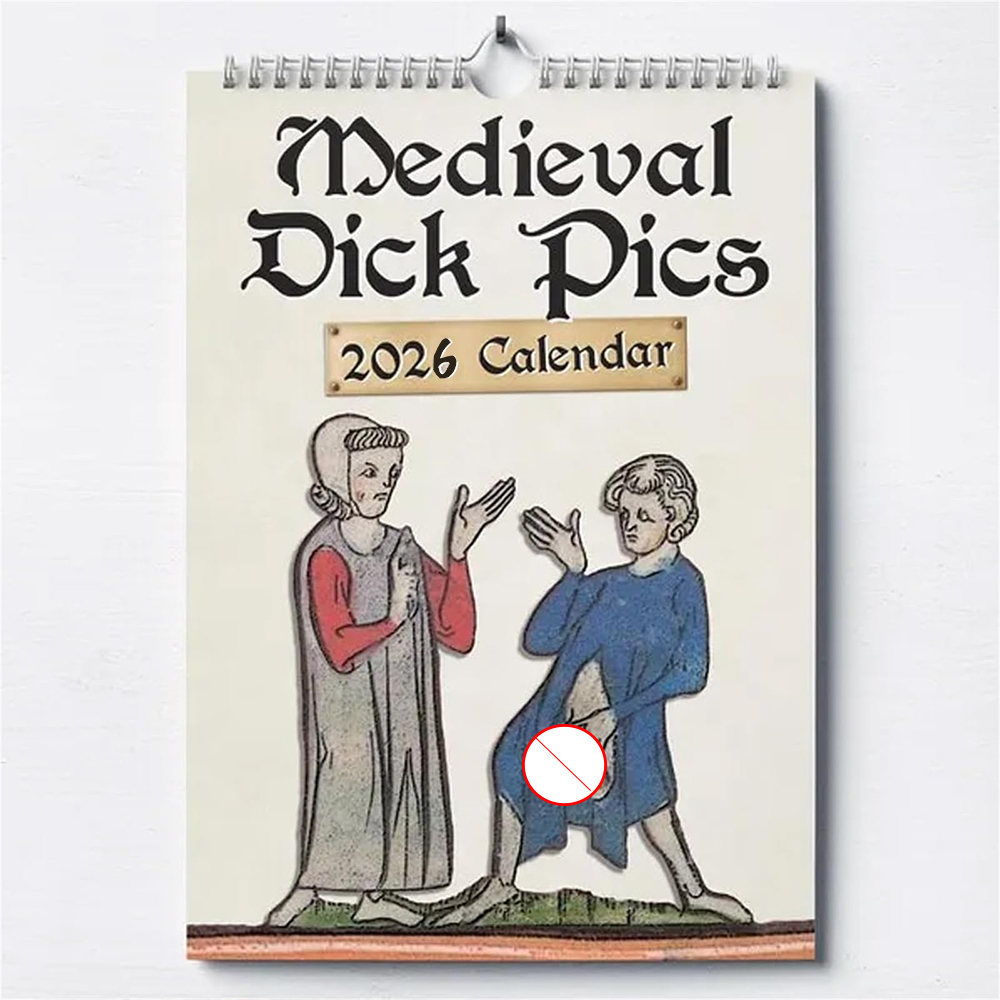 Nouveau calendrier 2026 drôle  - Home Decor Medieval avis et prix