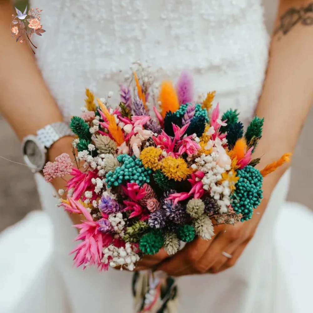 Bouquet de mariage de fleurs s - Pampas Grass Decor avis et prix