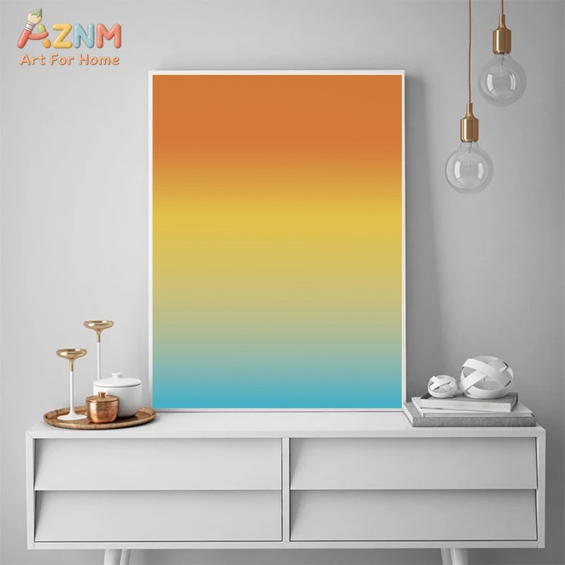 AZNM Art mural sur toile abstr - Home Decor Minimal avis et prix