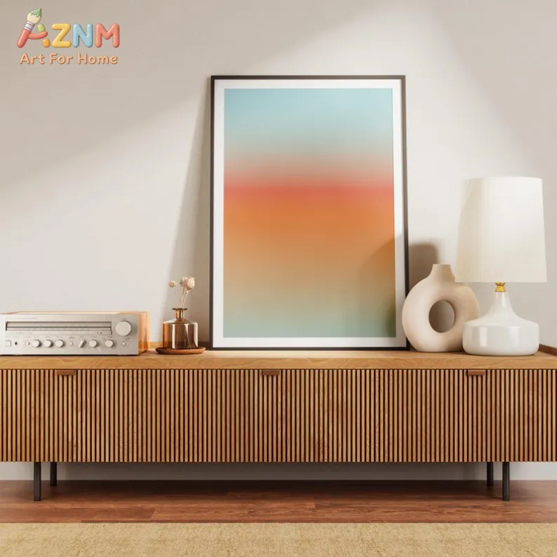 AZNM Art mural sur toile abstr - Home Decor Minimal avis et prix
