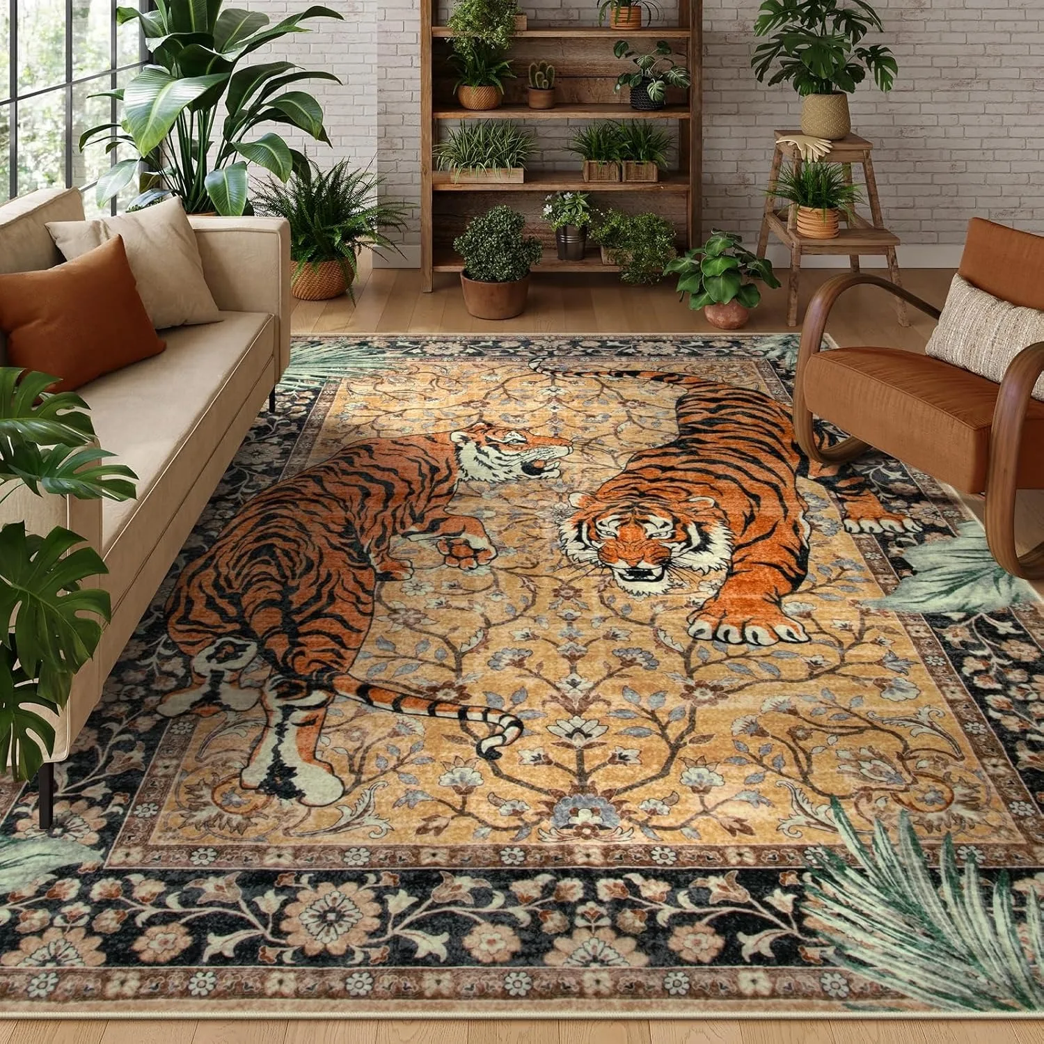 Tapis Tigre de la Jungle pour  - Home Decor Online Free avis et prix