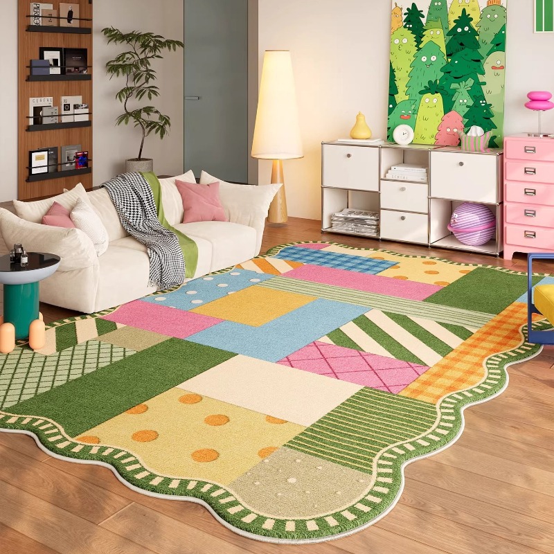 Tapis de salon abstrait motif  - Home Decor Online Free avis et prix