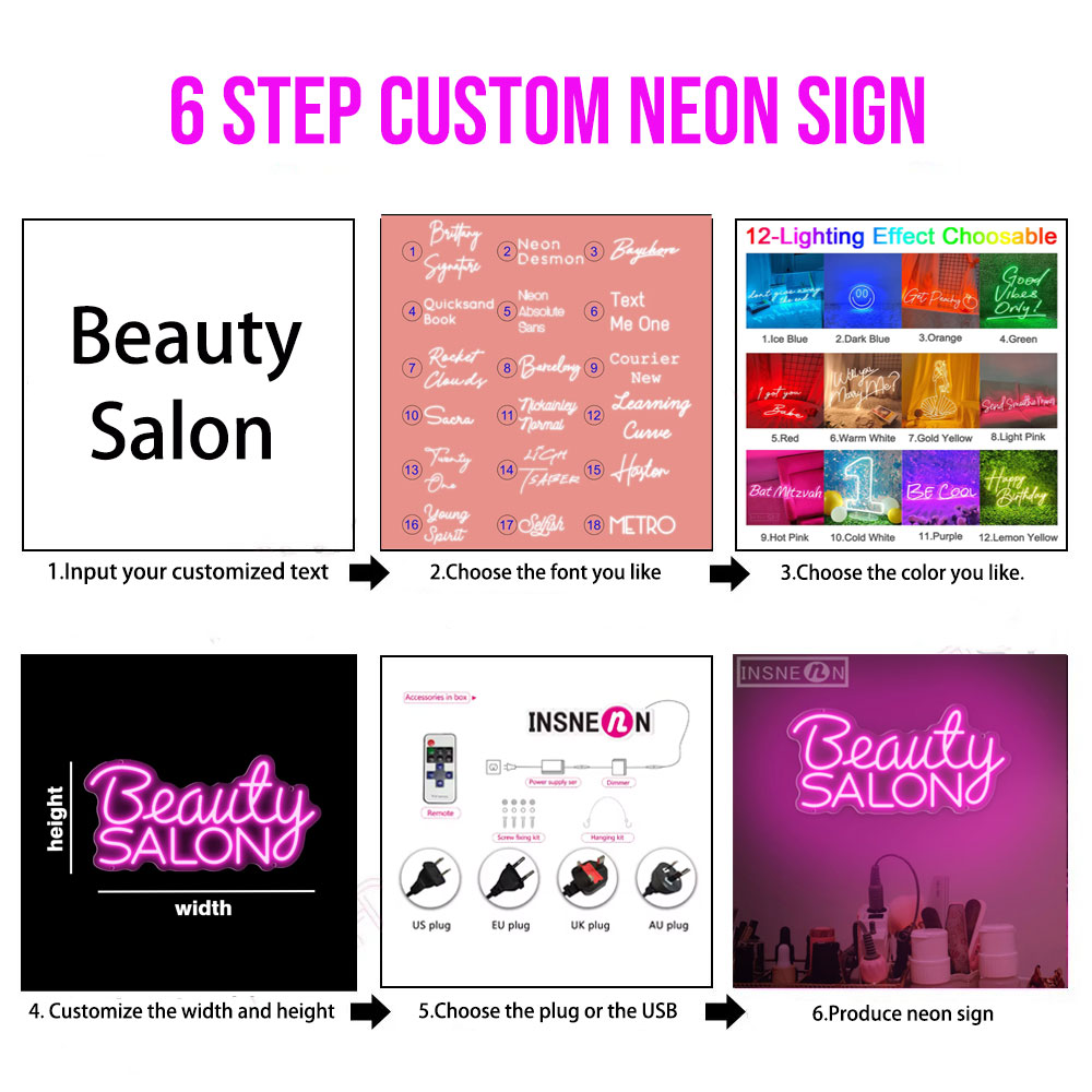 Enseignes néon LED personnalis - Neon Sign Led Custom avis et prix