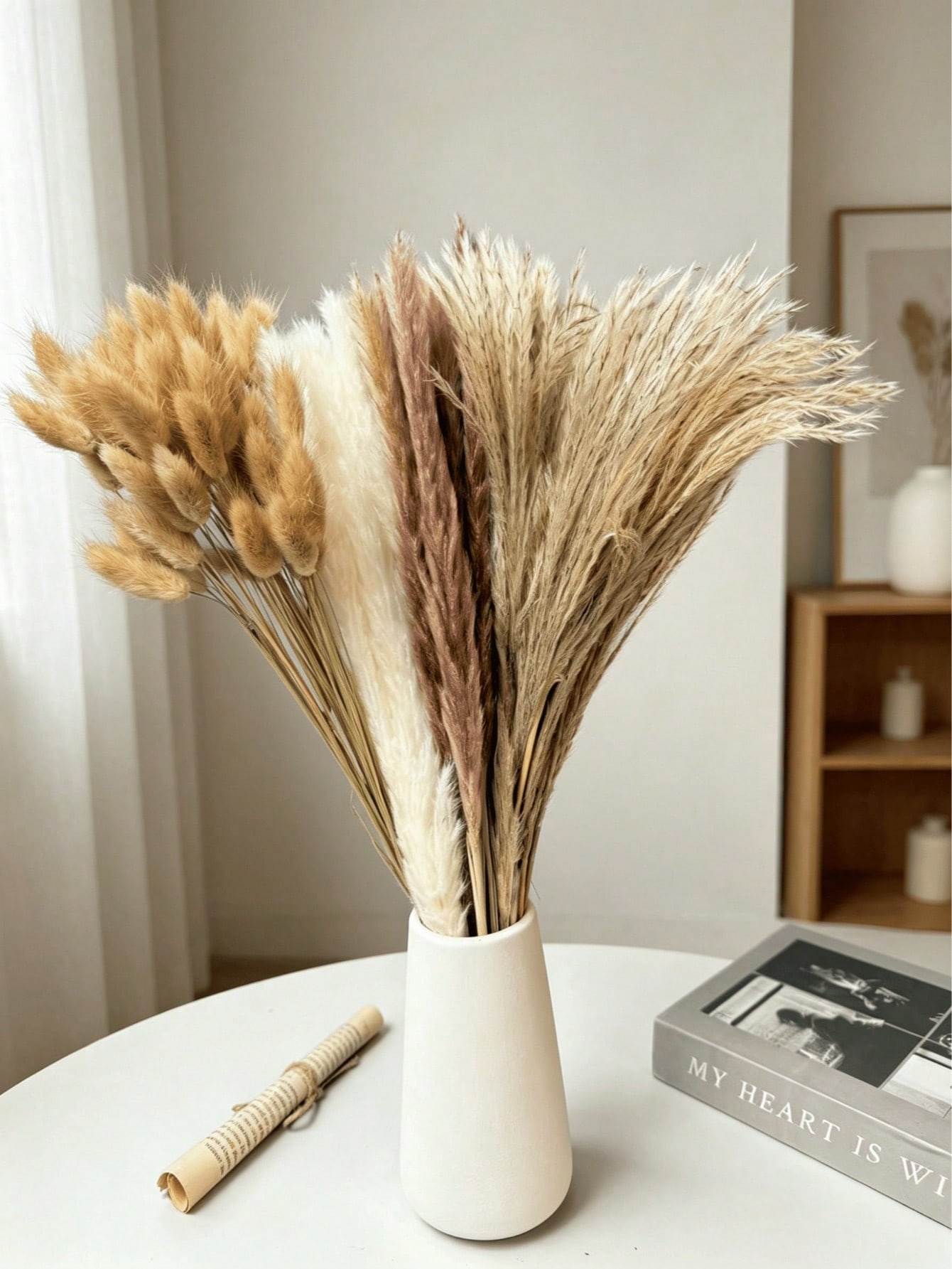 10/20/30 pièces d'herbe de pam - Pampas Grass Decor avis et prix