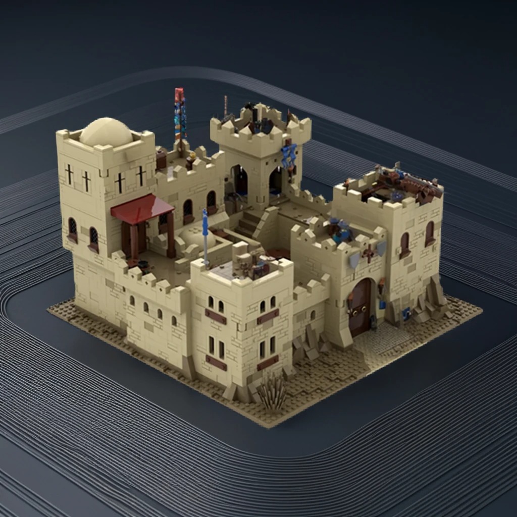 4092 pièces MOC Château du Dés - Home Decor Medieval avis et prix
