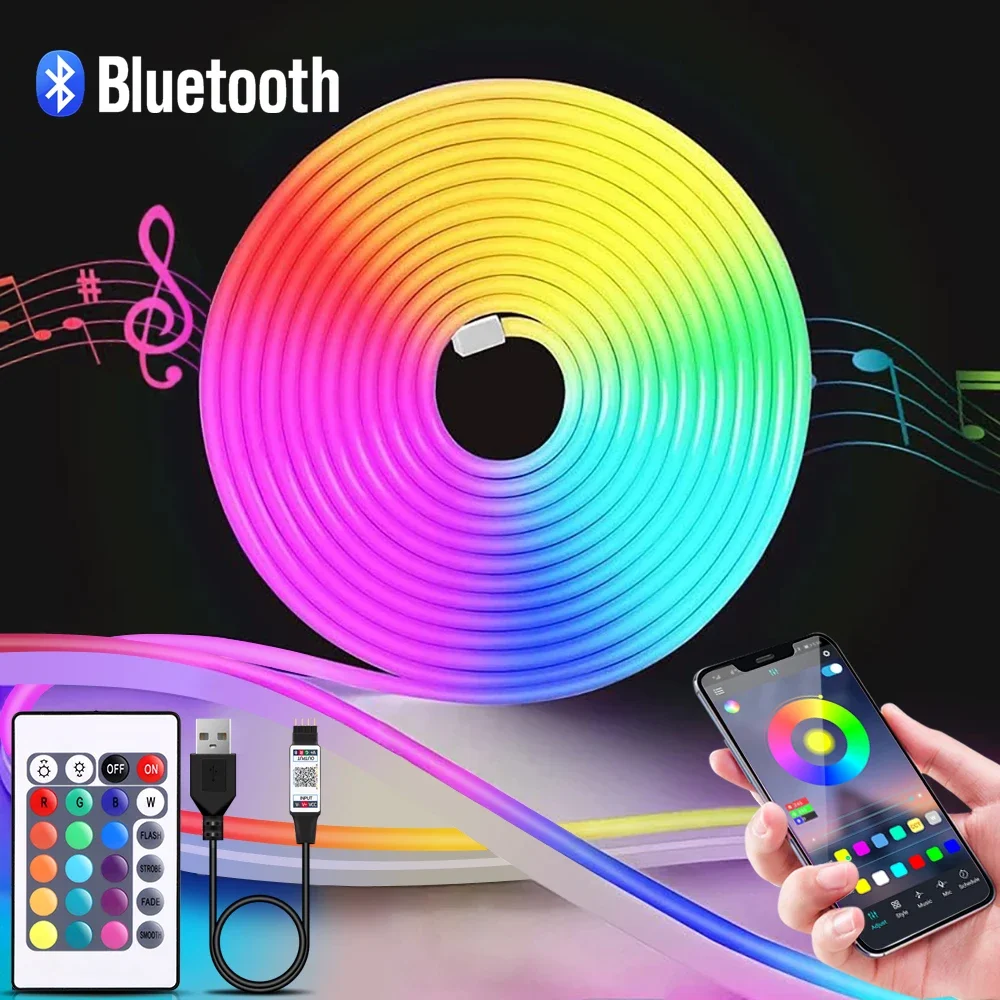 Bande lumineuse LED néon RGB,  - Home Decor Pinterest avis et prix